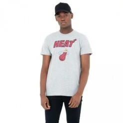 NEW ERA T-shirt Chiné Miami Heat -T shirt Actif Boutique 11530751 1