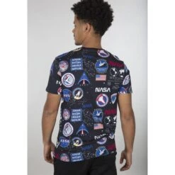 T-shirt Alpha Industries NASA AOP -T shirt Actif Boutique 116503 03 alpha industries nasa aop t 003