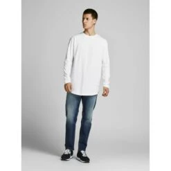T-shirt Manches Longues Jack & Jones Noa -T shirt Actif Boutique 12190128 3619144 4