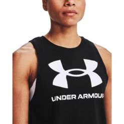 Débardeur Femme Under Armour Sportstyle Graphic -T shirt Actif Boutique 1356297 001 5
