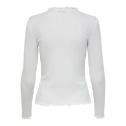 T-shirt Femme Only Emma Manches Longues Col Montant -T shirt Actif Boutique 15180040 3286886 3