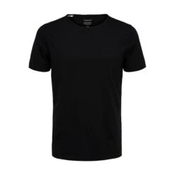 T-shirt Selected Manches Courtes Col Rond Morgan