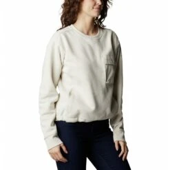 Sweatshirt Femme Columbia Lodge III Crew -T shirt Actif Boutique 1933201 102 a3
