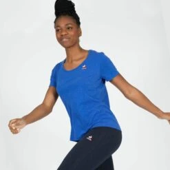 T-shirt Femme Le Coq Sportif Saison N°1 -T shirt Actif Boutique 2210523 3