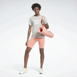 T-shirt Femme Reebok Identity Logo -T shirt Actif Boutique GQ9462 5