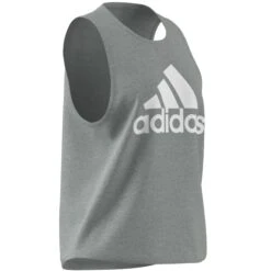 Débardeur Logo Femme Adidas Essentials -T shirt Actif Boutique adidas hd1767 8 apparel zip turntable 3d 2 white