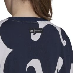 T-shirt Femme Adidas Marimekko GT -T shirt Actif Boutique adidas hh8754 7 apparel on model detail view 1 white