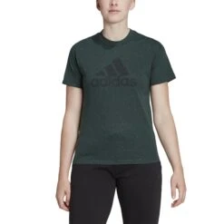 T-shirt Femme Adidas Future Icons Winners 3 -T shirt Actif Boutique adidas hk0418 4 apparel on model front view white