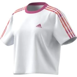 T-shirt Crop Femme Adidas Essentials 3-Stripes