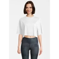T-shirt Crop Femme Fila Recanati -T shirt Actif Boutique fila faw0048 10001 002