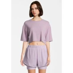 T-shirt Crop Femme Fila Campione -T shirt Actif Boutique fila faw0386 40040 002