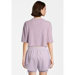 T-shirt Crop Femme Fila Campione -T shirt Actif Boutique fila faw0386 40040 a 02