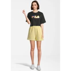 T-shirt Crop Femme Fila Beuna Graphic -T shirt Actif Boutique fila faw0448 80010 001