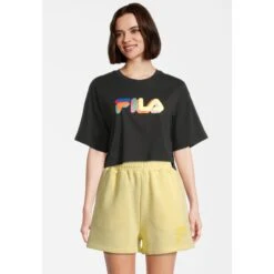 T-shirt Crop Femme Fila Beuna Graphic -T shirt Actif Boutique fila faw0448 80010 002