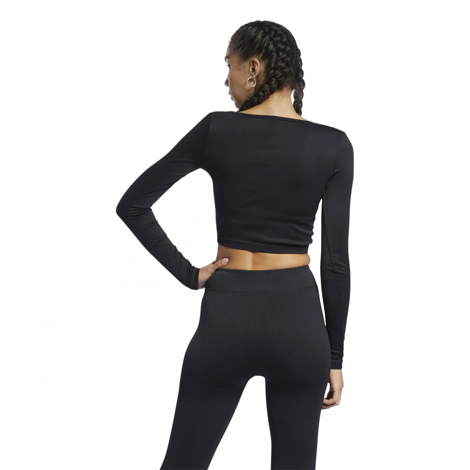 T-shirt Manches Longues Femme Reebok Classics Wardrobe Essentials 7 T-shirt Manches Longues Femme Reebok Classics Wardrobe Essentials – Image 5