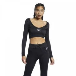 T-shirt Manches Longues Femme Reebok Classics Wardrobe Essentials