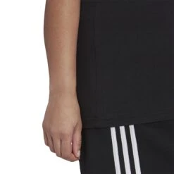T-shirt Grande Taille Femme Adidas Essentials Logo -T shirt Actif Boutique gs1378 app on model detail 2 white