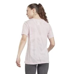 T-shirt Femme Reebok Classique -T shirt Actif Boutique gs8966 app on model back white