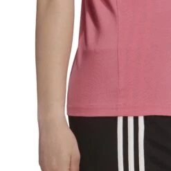 T-shirt Femme Adidas Loungewear Essentials Logo -T shirt Actif Boutique h07811 app on model detail 2 white