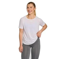 T-shirt Femme Hummel MT Vanja -T shirt Actif Boutique hummel 214243 9001 4