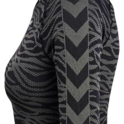 T-shirt Crop Femme Hummel MT Saga -T shirt Actif Boutique hummel 215725 1038 black 8