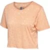T-shirt Crop Femme Hummel MT Iris Burnout -T shirt Actif Boutique hummel 219630 3037 0