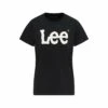 T-shirt Femme Lee Logo -T shirt Actif Boutique l42uer01 1