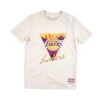 Mitchell & Ness T-shirt Los Angeles Lakers NBA Final Seconds -T shirt Actif Boutique mitchell ness bmtrintl1057 lalsand sand 1