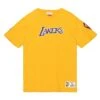 Mitchell & Ness T-shirt Los Angeles Lakers Origins -T shirt Actif Boutique mitchell ness tcrw4852 lalyypppgold 0