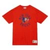Mitchell & Ness T-shirt New York Knicks Legendary Slub -T shirt Actif Boutique mitchell ness tcrw5012 nykyyppporan orange 1