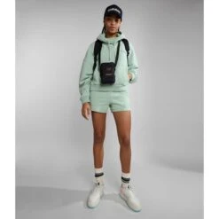 Sweatshirt à Capuche Femme Napapijri Morgex -T shirt Actif Boutique napapijri np0a4g7y g1e 3