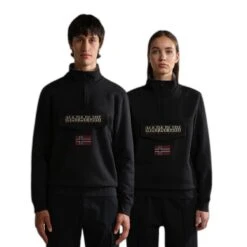 Sweatshirt Half Zip Napapijri Burgee 1 -T shirt Actif Boutique napapijri np0a4gjc 041 2