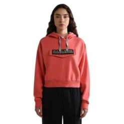 Sweatshirt à Capuche Crop Femme Napapijri Burgee -T shirt Actif Boutique napapijri np0a4gkj pp3 2