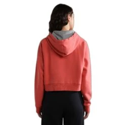 Sweatshirt à Capuche Crop Femme Napapijri Burgee -T shirt Actif Boutique napapijri np0a4gkj pp3 4