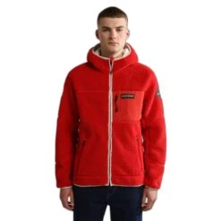 Polaire Full Zip à Capuche Napapijri Yupik 3 -T shirt Actif Boutique napapijri np0a4gns rr9 2