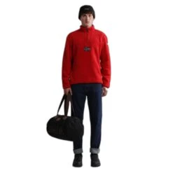 Polaire à Capuche Half Zip Napapijri T-Ayas -T shirt Actif Boutique napapijri np0a4grg rr9 3