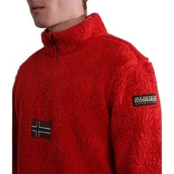 Polaire à Capuche Half Zip Napapijri T-Ayas -T shirt Actif Boutique napapijri np0a4grg rr9 5