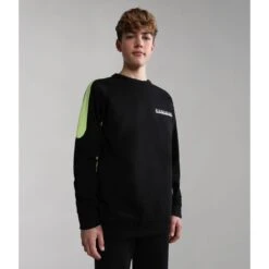 Sweatshirt Enfant Napapijri Pinta -T shirt Actif Boutique napapijri np0a4gxc 041 03