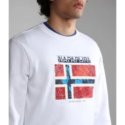 Sweatshirt Napapijri Guiro -T shirt Actif Boutique napapijri np0a4gze 002 5