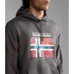 Sweatshirt à Capuche Napapijri Guiro -T shirt Actif Boutique napapijri np0a4gzt h31 5