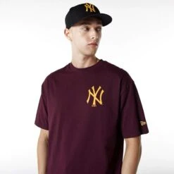 NEW ERA T-shirt Oversize New York Yankees League Essentials -T shirt Actif Boutique new era 60292267 marine 5