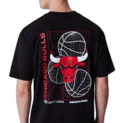 NEW ERA T-shirt Chicago Bulls NBA OS Graphic -T shirt Actif Boutique new era 60292293 noir 5