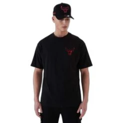 NEW ERA T-shirt Chicago Bulls NBA Metallic