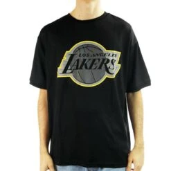 NEW ERA T-shirt Los Angeles Lakers OS Outline Mesh
