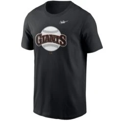 Nike T-shirt Giants Cooperstown Logo