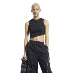 Débardeur Top Court Côtelé Femme Reebok Classics