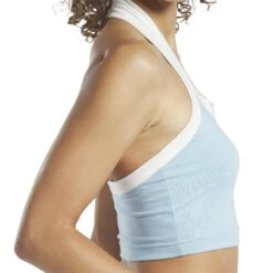 Débardeur Femme Reebok Classics Graphic -T shirt Actif Boutique reebok hs4731 7 apparel on model detail view 2 white