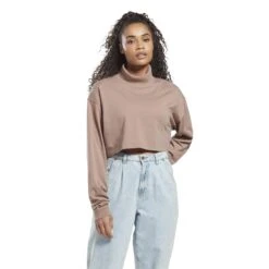 T-shirt Manches Longues Coton Femme Reebok Classics