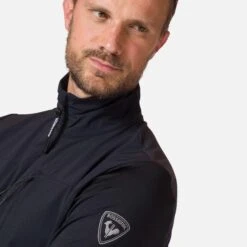 Sweatshirt 1/2 Zipp Rossignol SKPR -T shirt Actif Boutique rossignol rllml11 200 noir 6