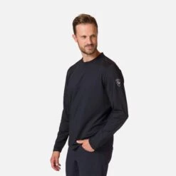 Sweatshirt Rossignol SKPR Light -T shirt Actif Boutique rossignol rllml12 200 noir 3